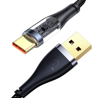 Кабель USB Type-C USAMS US-SJ572 66W Black