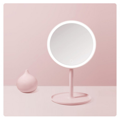 Зеркало для макияжа Xiaomi DOCO Pro LED Makeup Mirror Pink (M002)