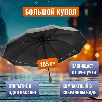 Зонт автоматический Xiaomi Mi Zuodu Umbrella Smart LedLight Blue