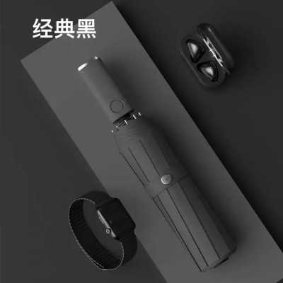 Зонт автоматический Xiaomi Mi Zuodu Umbrella Smart LedLight Black