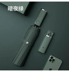 Зонт автоматический Xiaomi Mi Zuodu Umbrella Smart LedLight Green