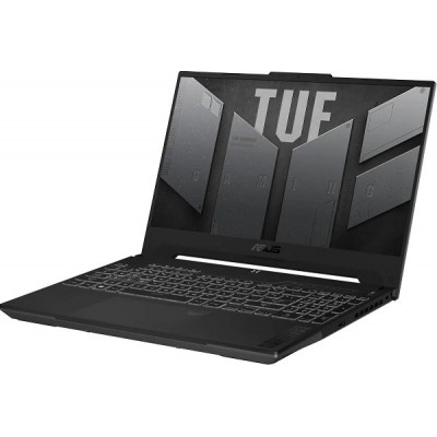 Ноутбук ASUS TUF Gaming A15, 15.6 IPS 144 ГЦ, Ryzen 5 7535HS, 16ГБ DDR5, 512Gb SSD, GeForce RTX 3050 4Gb, РФ клавиатура, Win 11 Black