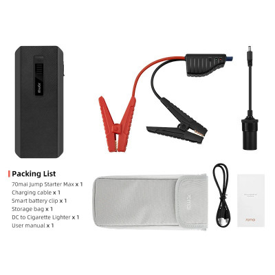 Пуско-зарядное устройство Xiaomi 70mai Jump Starter Max PS06 Black