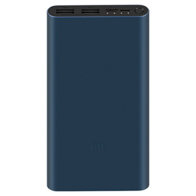 Xiaomi Mi Power bank 3 10000mAh 2USB+Type-C Black (PLM13ZM)
