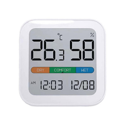 Метеостанция MIIIW Comfort Temperature And Humidity Clock S210 (MW22S06) White