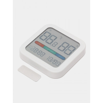 Метеостанция MIIIW Comfort Temperature And Humidity Clock S210 (MW22S06) White