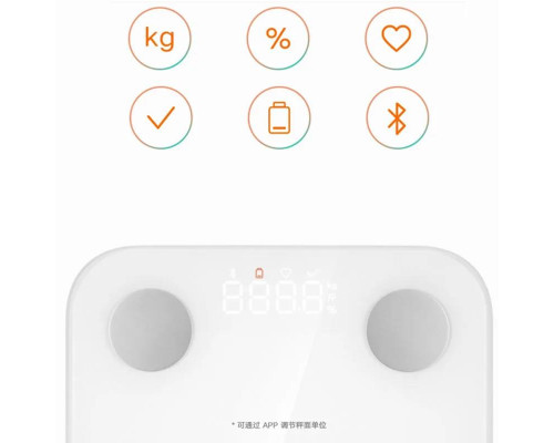 Умные весы Xiaomi Mijia Mi Body Composition Scale S400 (MJTZC01YM) White 
