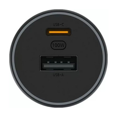 Автомобильное зарядное устройство Xiaomi 100W Car (CC07ZM) Black