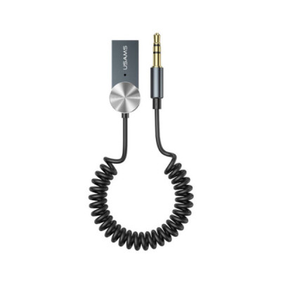 Аудио-адаптер Bluetooth/AUX USAMS US-SJ464 Tarnish Silver
