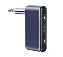 Аудио-адаптер Bluetooth AUX USAMS US-SJ519 BT5.0 Grey