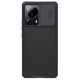 Карбоновая накладка Nillkin Camshield (шторка на камеру) для Xiaomi 13 Lite Black