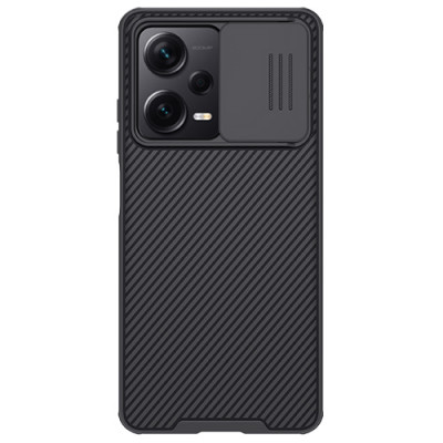 Карбоновая накладка Nillkin Camshield (шторка на камеру) для Xiaomi Redmi Note 12 4G Black