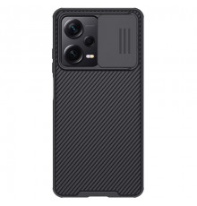 Карбоновая накладка Nillkin Camshield (шторка на камеру) для Xiaomi Redmi Note 12 Pro Plus Black