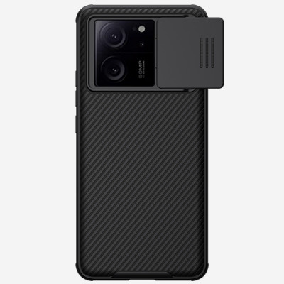 Карбоновая накладка Nillkin Camshield (шторка на камеру) для Xiaomi 13T / 13T Pro Black