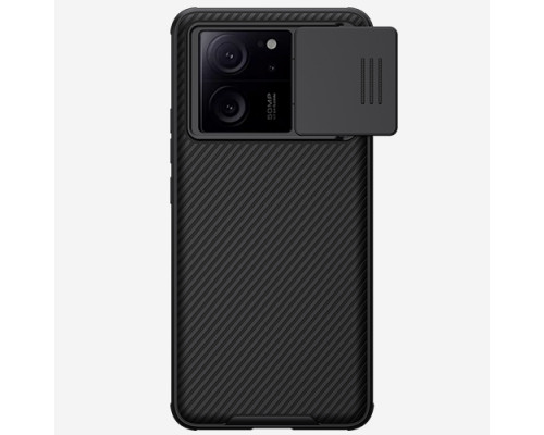 Карбоновая накладка Nillkin Camshield (шторка на камеру) для Xiaomi 13T / 13T Pro Black