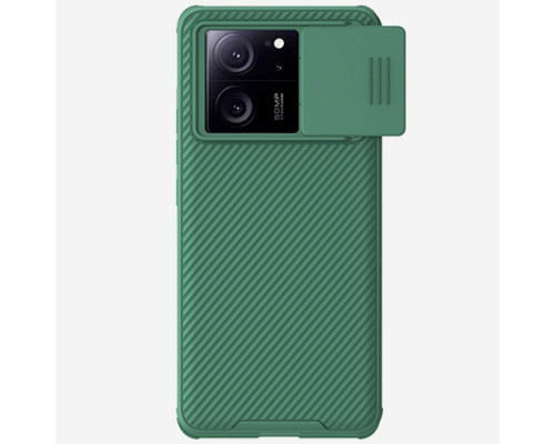 Карбоновая накладка Nillkin Camshield (шторка на камеру) для Xiaomi 13T / 13T Pro Black