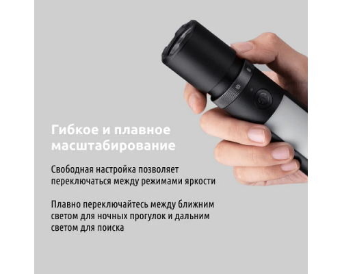 Многофункциональный фонарик Xiaomi Mijia MJSDT001QW Black