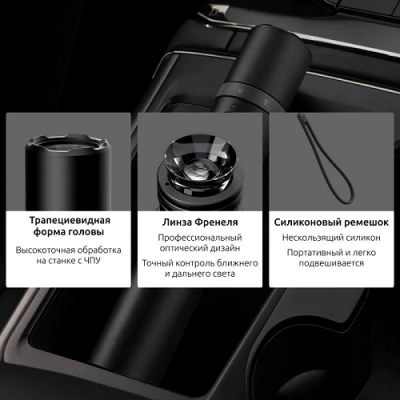 Многофункциональный фонарик Xiaomi Mijia MJSDT001QW Black