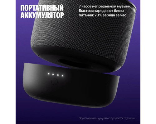 Умная колонка Яндекс Станция Мини 3 Про с Алисой, Zigbee™, 18 Вт, Серый