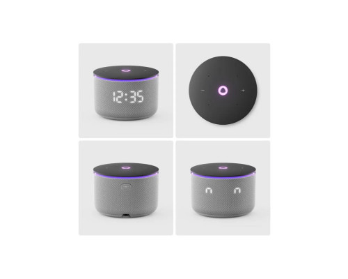 Умная колонка Яндекс Станция Мини 3 Про с Алисой, Zigbee™, 18 Вт, Серый