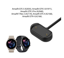 Зарядное устройство Xiaomi Amazfit GTS 3, GTR 3, GTR 3 Pro, T-Rex 2, GTS 4, GTR 4